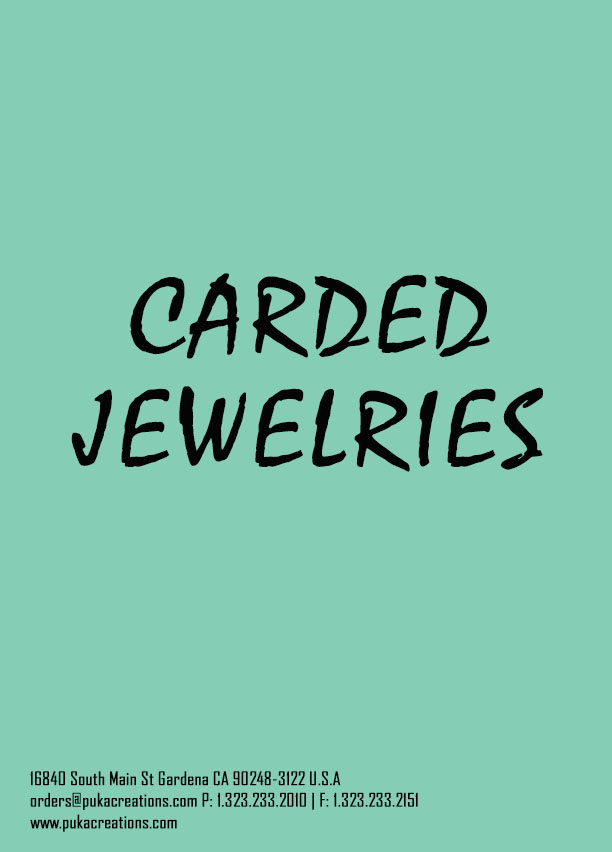 Carded Jewelries